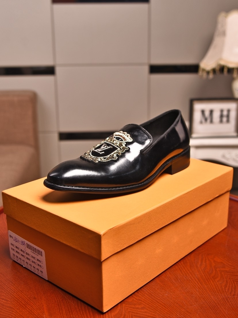 LV Leather Shoes man 034