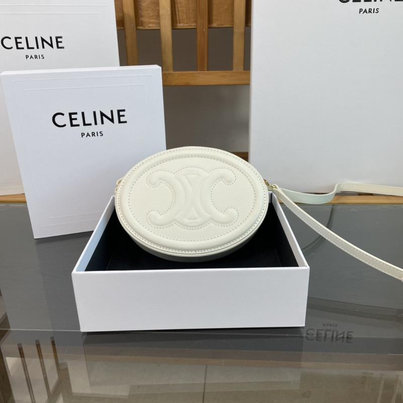 Celine Shoulder Handbag 10I703 white